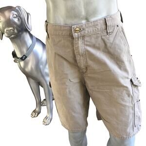 Carhartt Relaxed Fit Tan Cargo Shorts Men’s Size 40